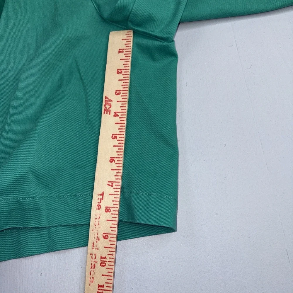 Polo Ralph Lauren Chino Shorts Men's 31 Bright Green Gordon Flat Front Chino VTG